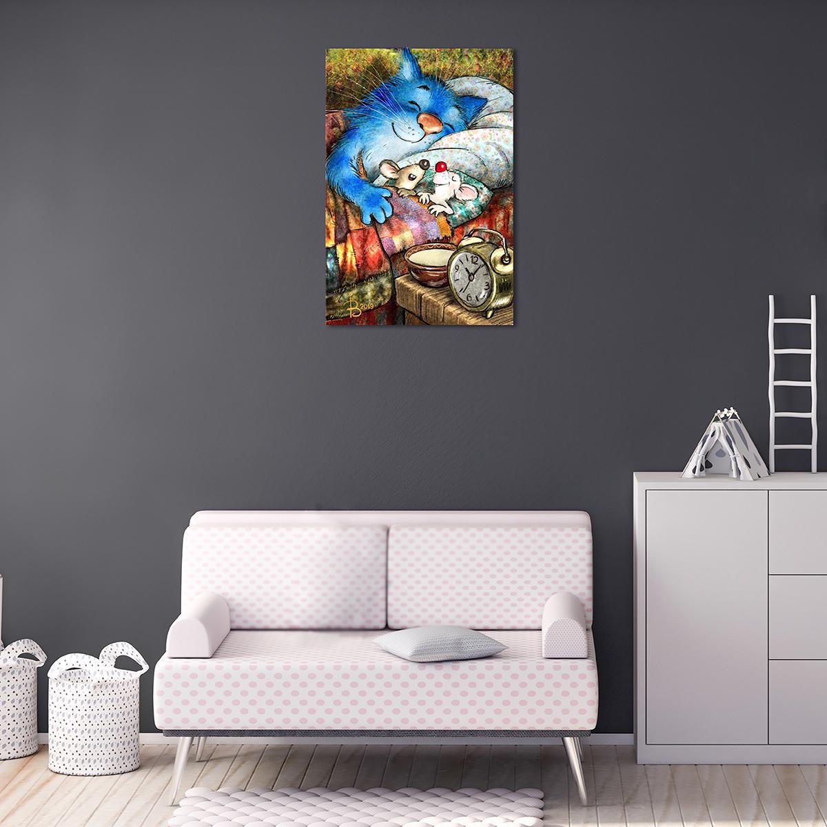 Модульная картина Сладких снов 1 модуль 30х45 см