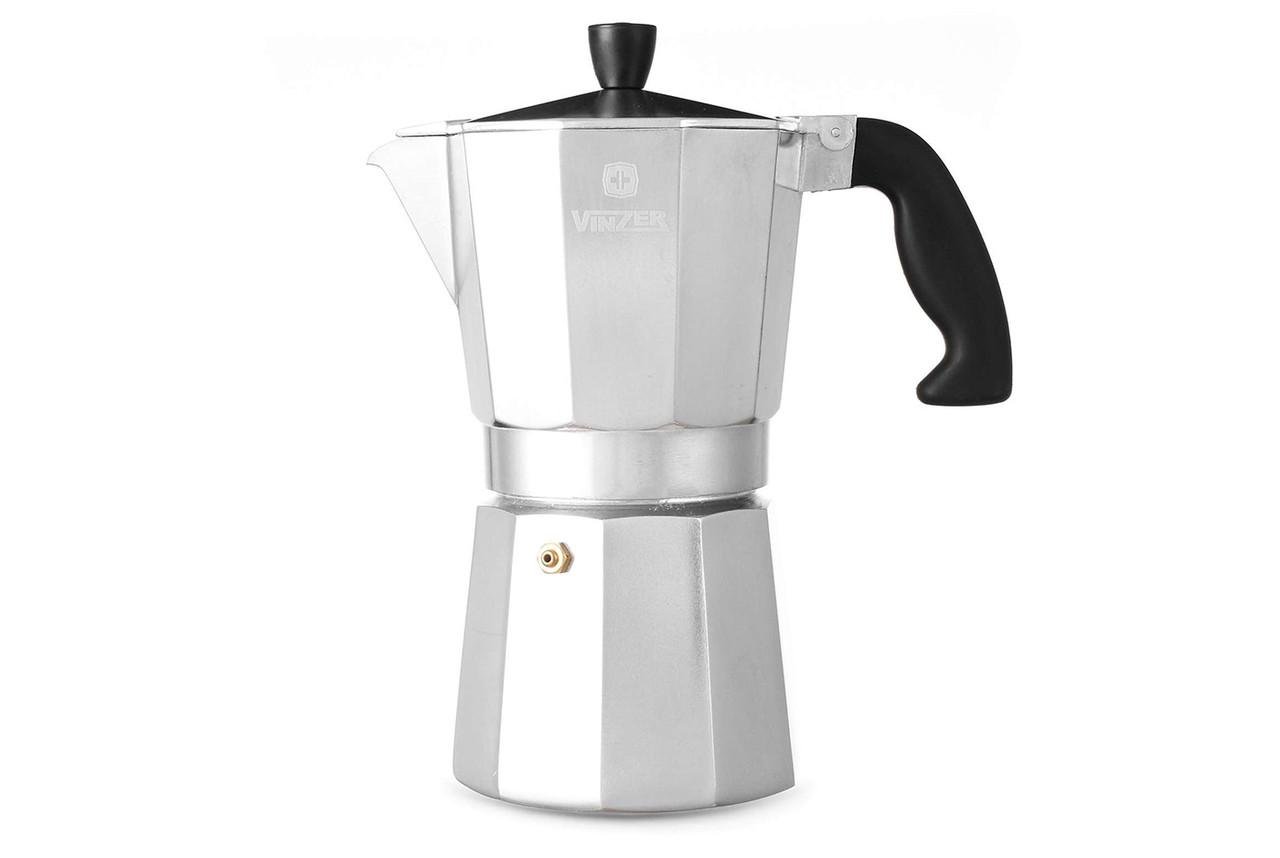 Кофеварка гейзерная Vinzer Moka Espresso 6 чашек по 55 мл (89386)