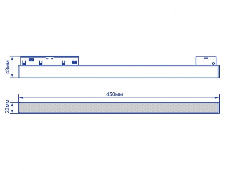 Світильник світлодіодний магнітний трековий Ardero MGN302 4000K 110° 18 Вт Чорний (9936) - фото 3 Світильник світлодіодний магнітний трековий Ardero MGN302 4000K 110° 18 Вт Чорний (9936) - фото 3