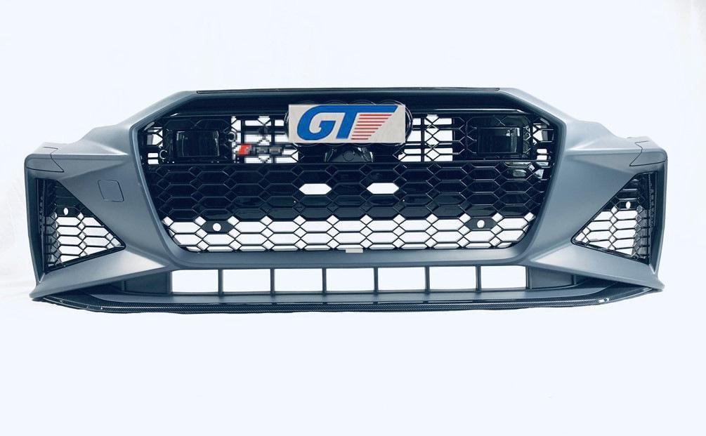 Бампер передний GT Tuning для Audi A6 RS-Style C8 2018-гг. пластик под покраску (26689325)