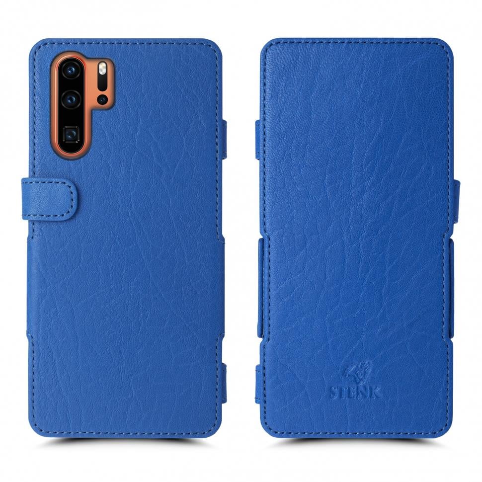Чехол книжка Stenk Prime для Huawei P30 Pro Ярко-синий (65593)