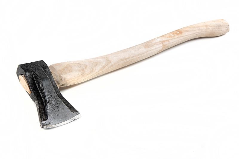 Колун зі щоками та дерев'яною рукояткою 2700 г (ПТ-9220)