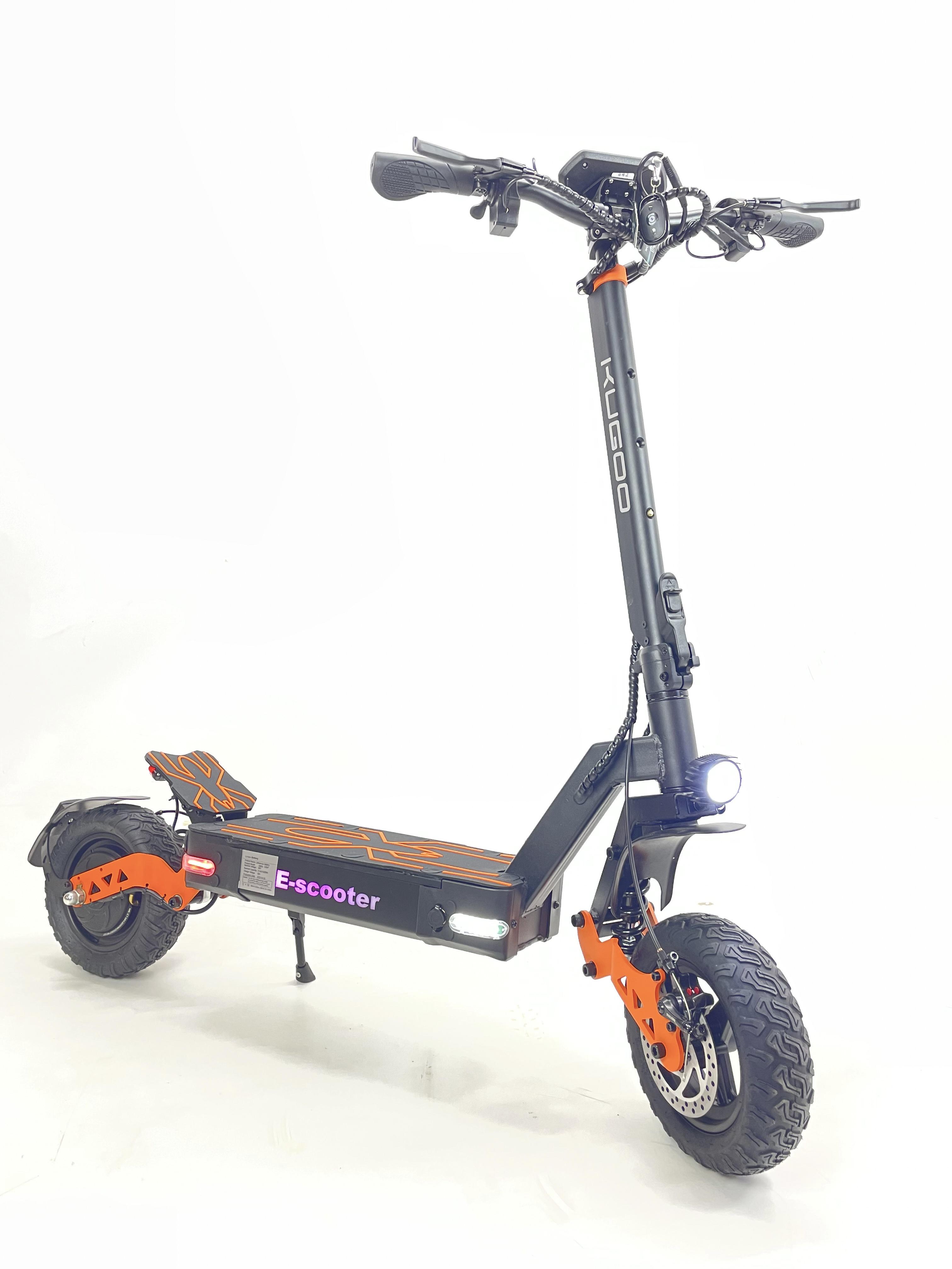 Электросамокат с сиденьем Kugoo E-scooter 2000W 48V 21Ah