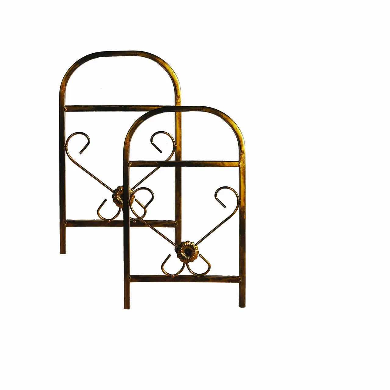 Комплект металлических боковинок для скамейки Хатинка без спинки 56х32 см (CNT00012020)