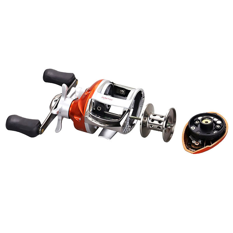 Катушка мультипликаторная рыболовная Yumoshi LV 200 Right Orange - фото 2 Катушка мультипликаторная рыболовная Yumoshi LV 200 Right Orange - фото 2
