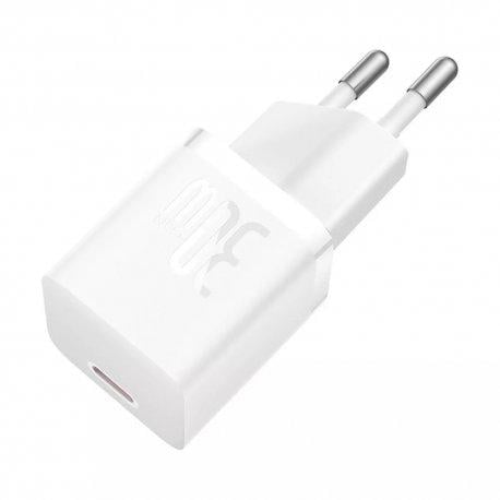 Зарядное устройство сетевое BASEUS GAN5 Fast Charger 1C 30W EU White (CCGN070502)