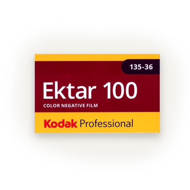 Фотопленка цветная Kodak Ektar 100/36 Professional Color Negative отрицательная 35 мм