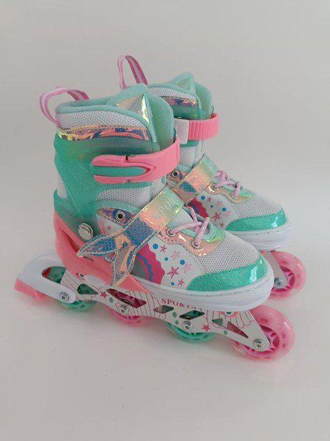 Ролики набор Maraton Latina S р. 30-33 Pink