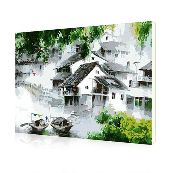 Картина по номерам Lesko DIY Чарующий Восток 40x50 см (E162)