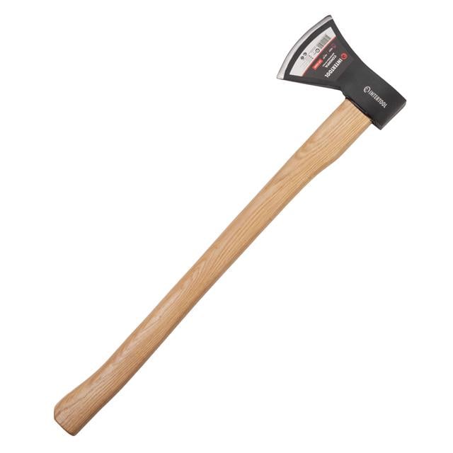 Сокира Intertool 1200 г ручка з ясена 48-57 HRC (HT-0259)