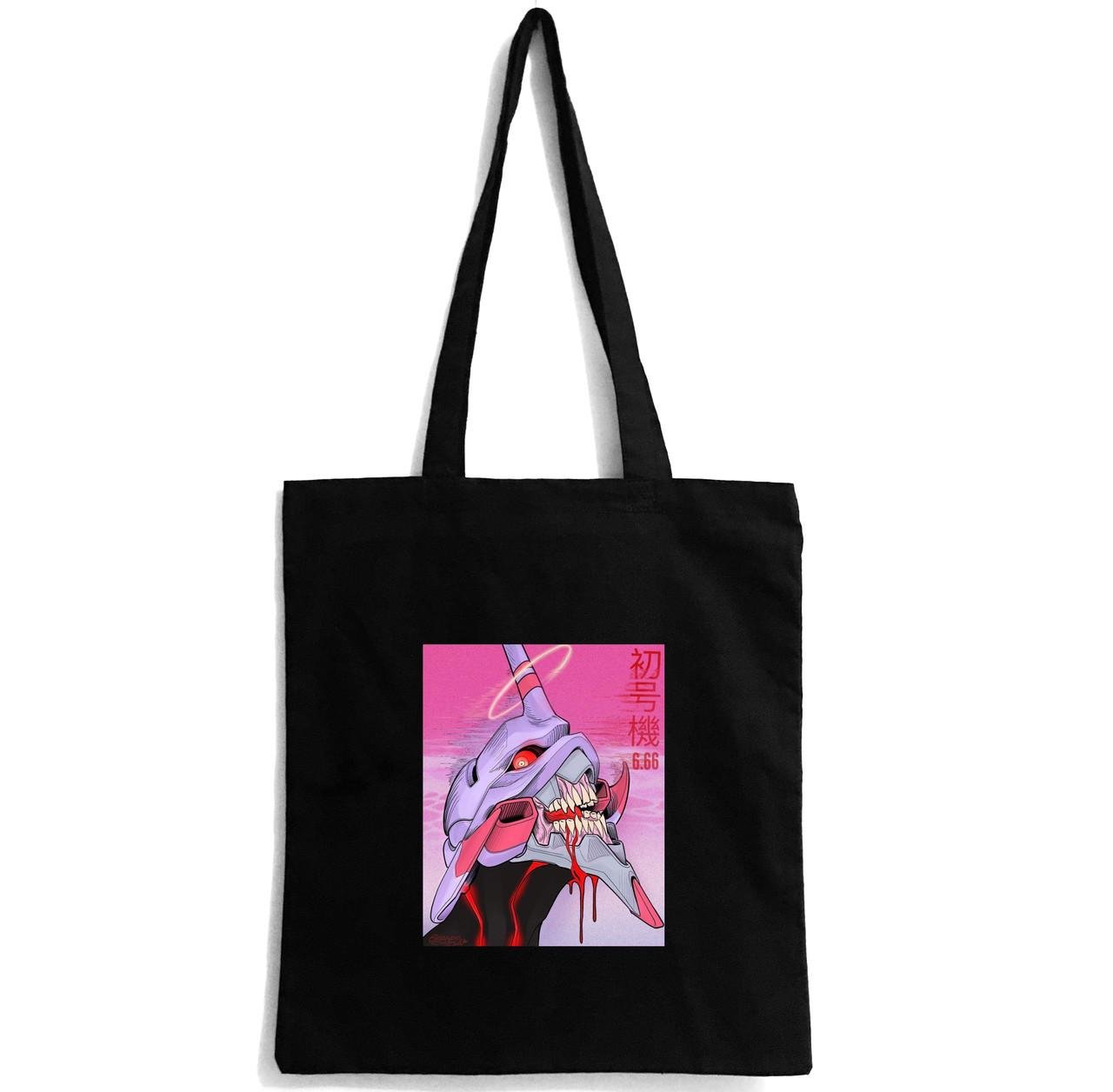 Еко-сумка з малюнком аніме Евангеліон (592)