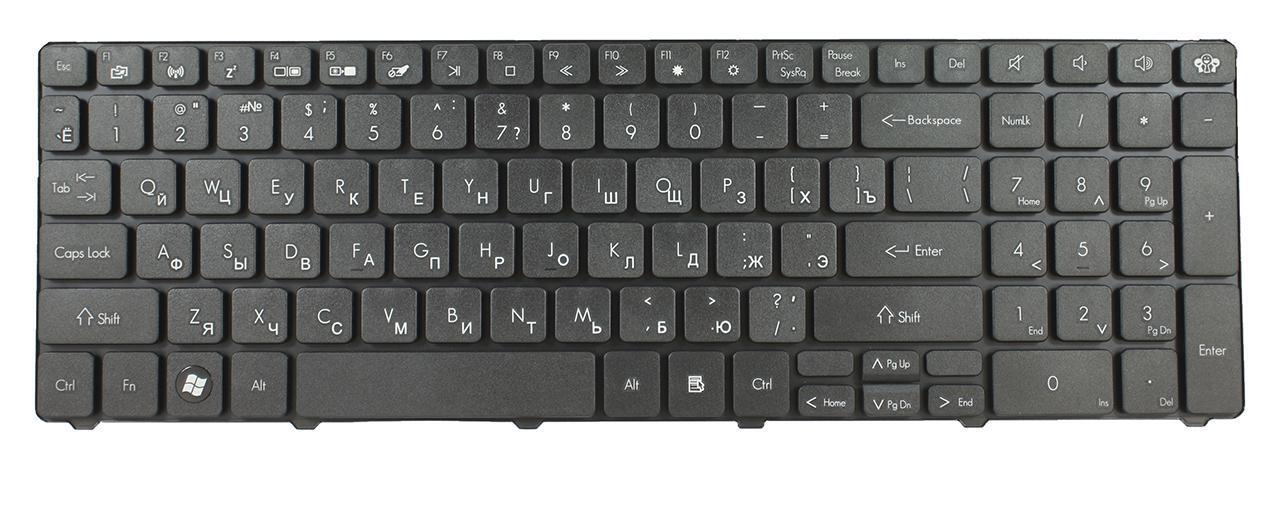 Клавиатура для ноутбука Acer Packard Bell Easynote LM94 матовая (KB.I170G.189)