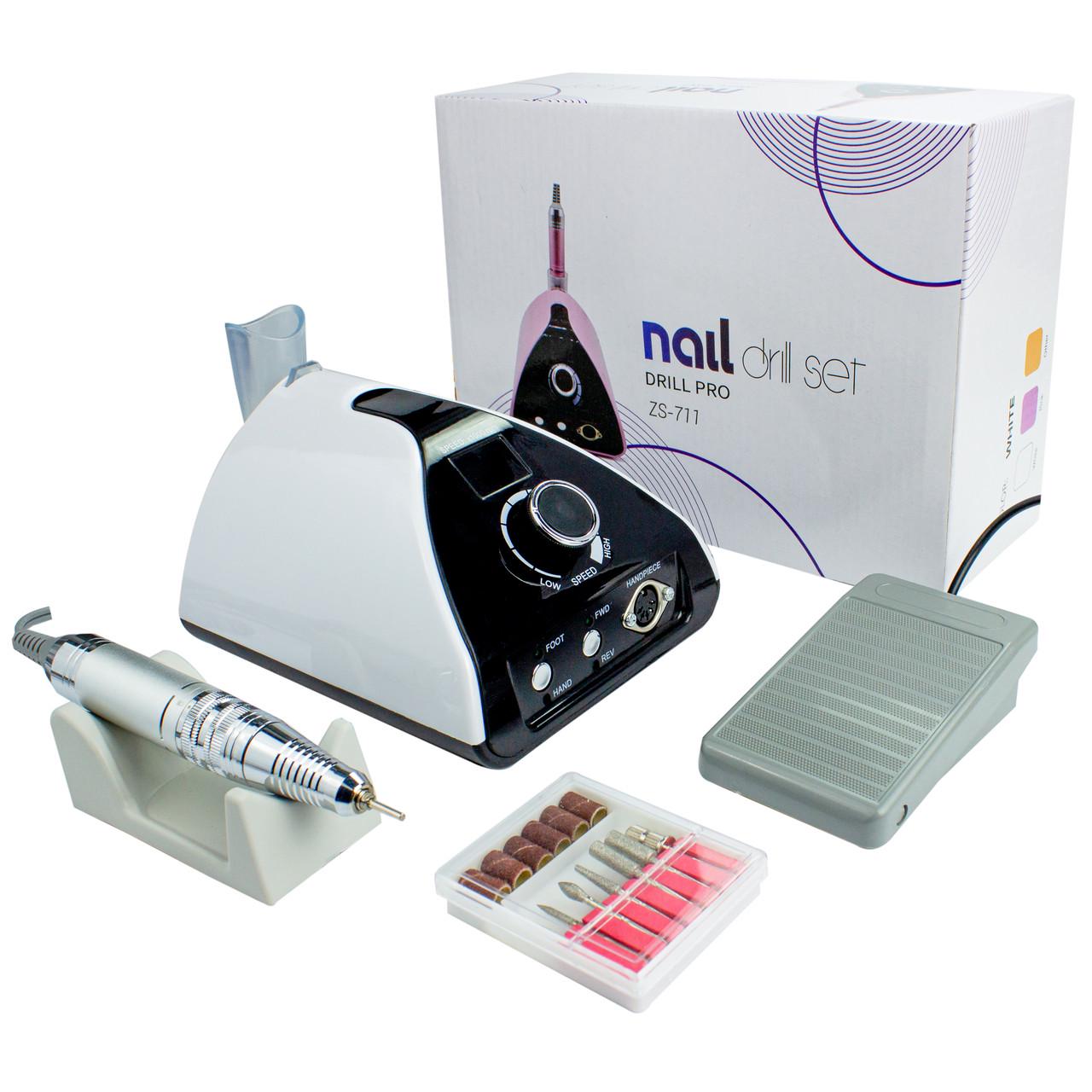 Фрезер для манікюру Drill Master ZS 711 65 Вт 45000 об/хв (13044163) - фото 5 Фрезер для манікюру Drill Master ZS 711 65 Вт 45000 об/хв (13044163) - фото 5