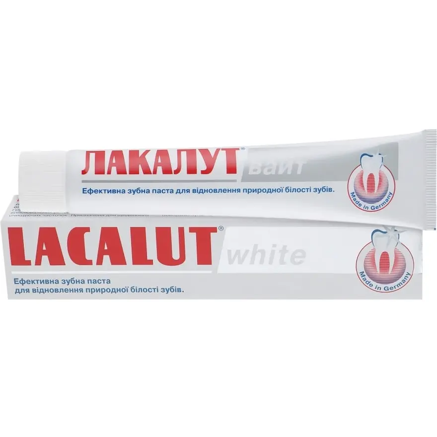 Зубная паста Lacalut White 75 мл (696330)