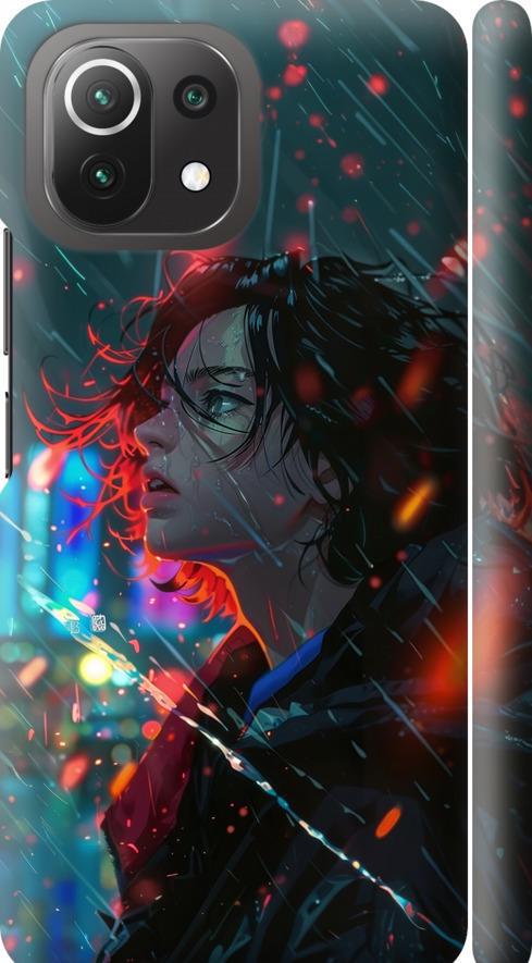 Чехол на Xiaomi Mi 11 Lite Ночные огни (6096m-2281-42517) Чехол на Xiaomi Mi 11 Lite Ночные огни (6096m-2281-42517)