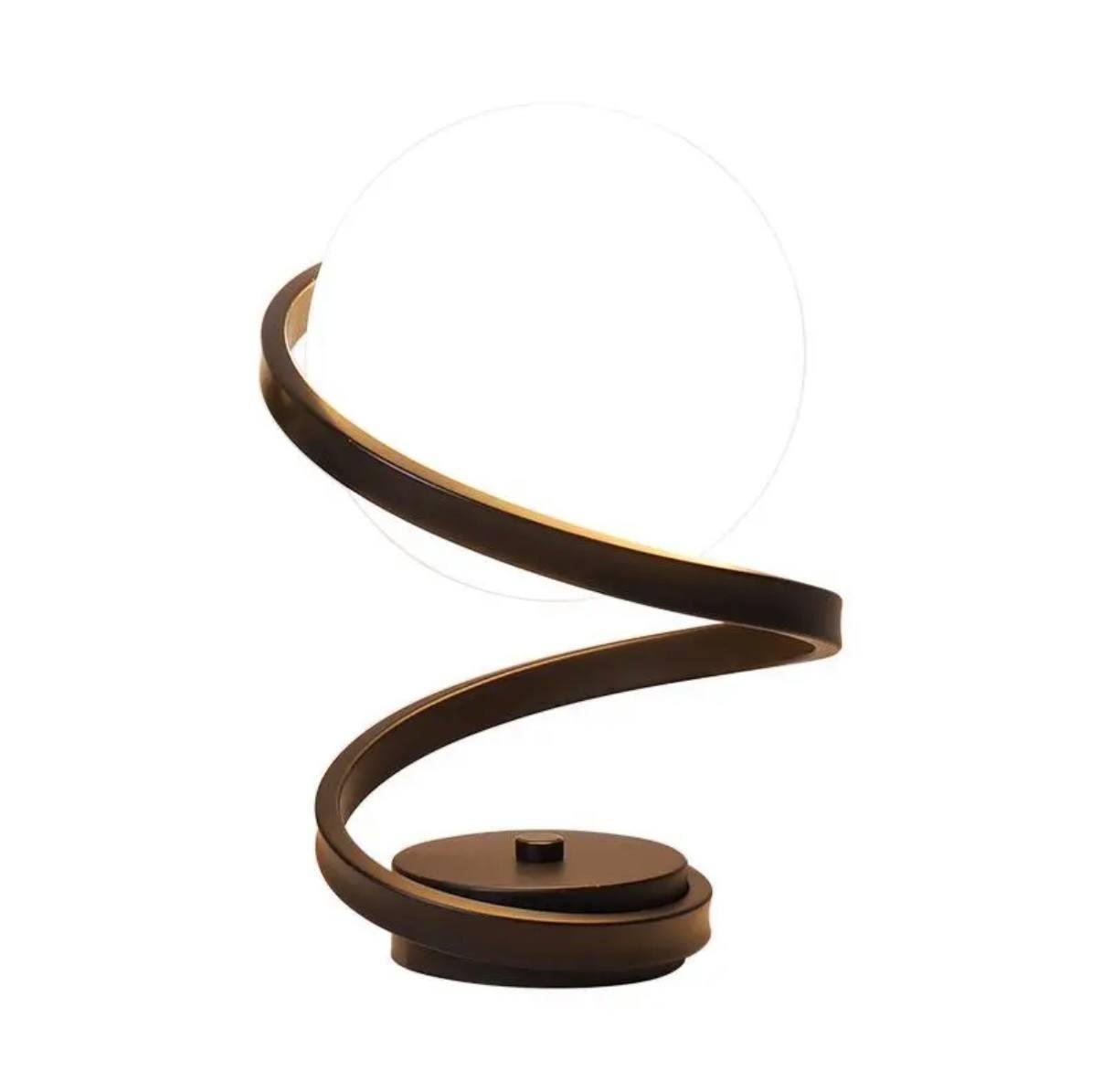 Ночник-лампа Сфера металлический корпус/3 режима подсветки Black (2835160249)