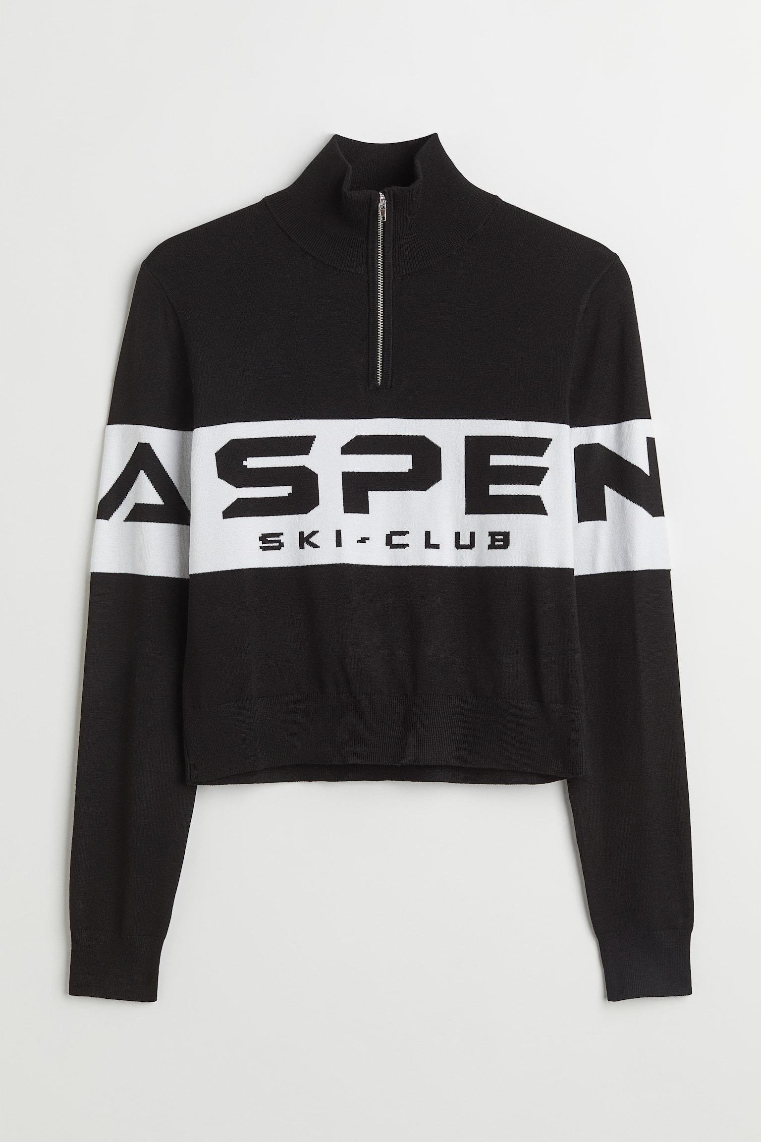 Джемпер H&M XXL Чорно-білий (S24061045198)