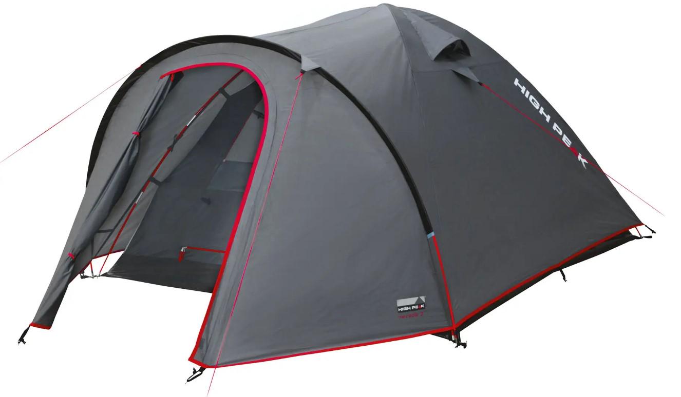 Намет High Peak Nevada 3 Dark Grey/Red (10202)