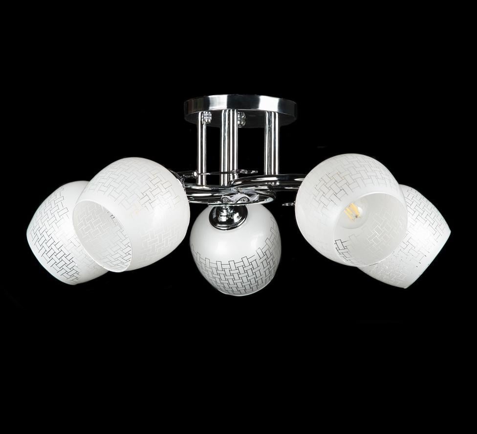 Люстра с плафонами Splendid Ray (L9646B/5 CR)