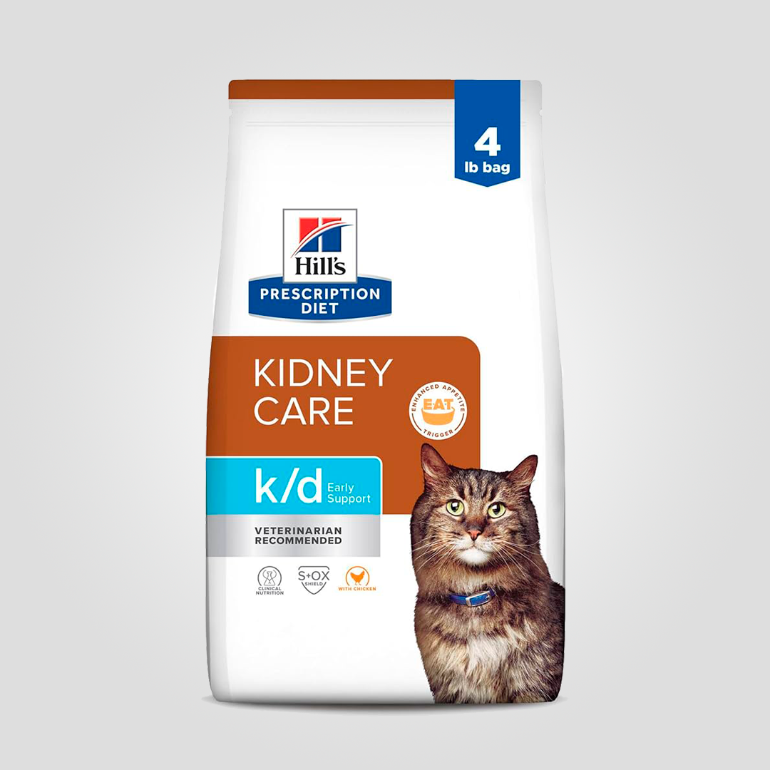 Корм сухой Hill's Prescription Diet K/D Early Stage для кошек поддержка функции почек 1,5 кг (2223468357)