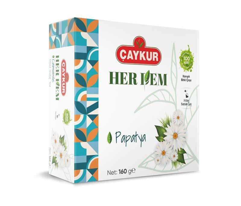 Чай турецький CAYKUR Herdem Ромашка 100 пакетів 160 г (014150)