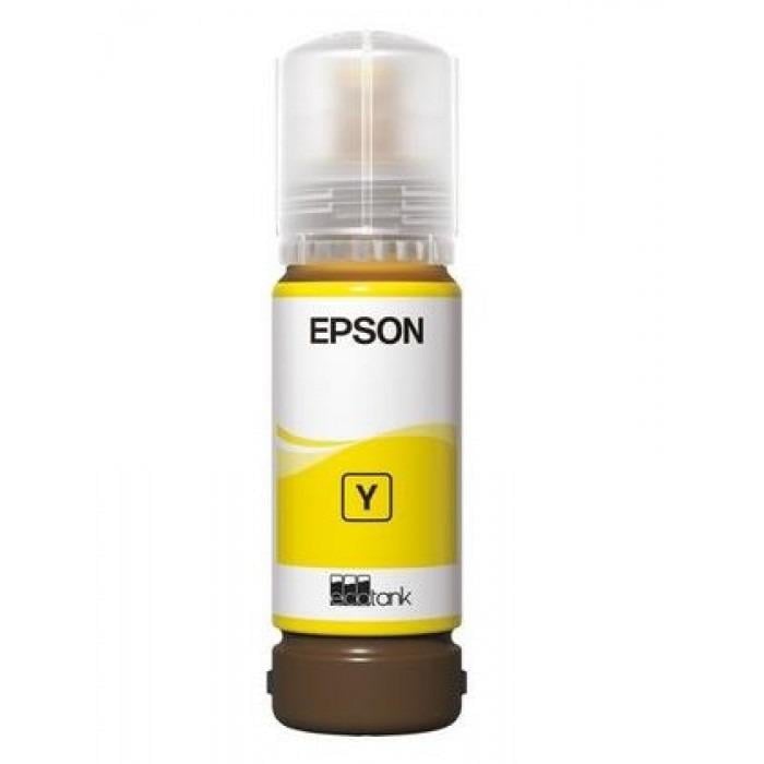 Чернила для струйного принтера Epson 108 EcoTank ink bottle Yellow (C13T09C44A)