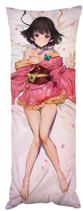 Подушка дакимакура Дженис Кавэй Кабанери железной крепости декоративная ростовая для обнимания 30x60 см (1833996707)