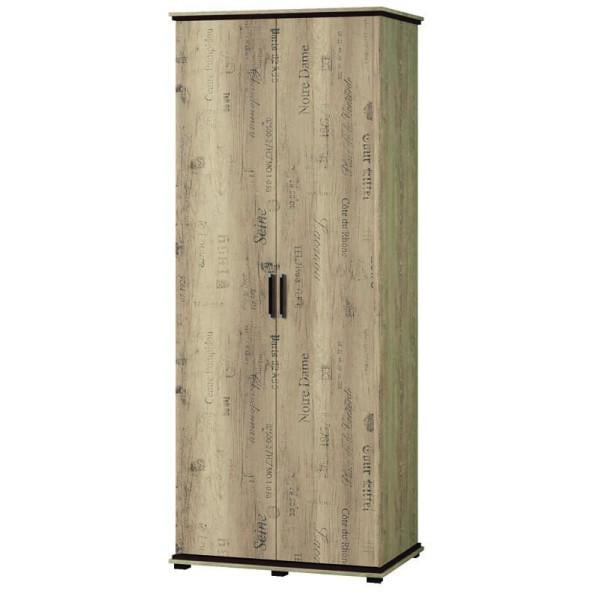 Шкаф распашный Світ меблів ЛДСП Палермо 2Д 2.0 Дуб Сонома Шкаф распашный Світ меблів ЛДСП Палермо 2Д 2.0 Дуб Сонома