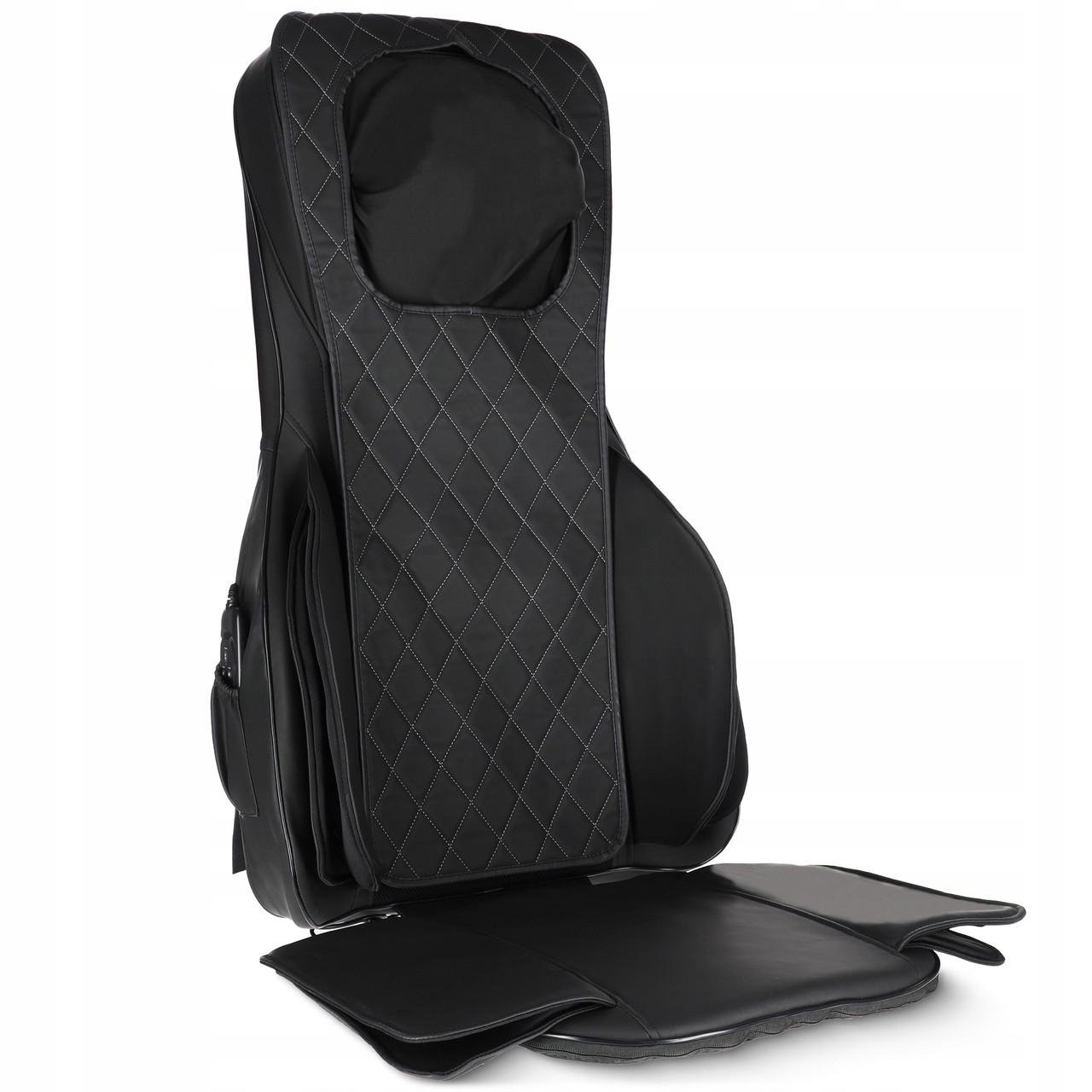 Накидка-массажер 4fizjo Shiatsu с подогревом Black (P-5905973403528)