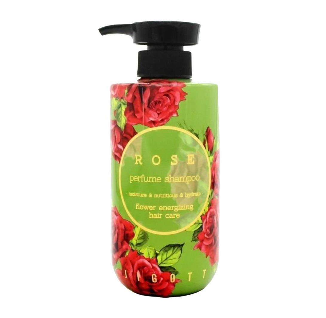 Шампунь парфюмированный Jigott Rose Perfume Shampoo Роза 500 мл (8809541282188)