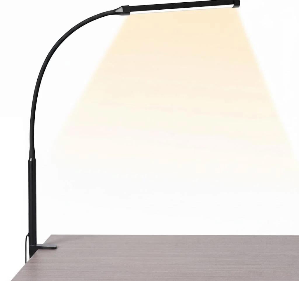 Настольная LED гибкая лампа с тремя режимами защиты глаз Настольная LED гибкая лампа с тремя режимами защиты глаз