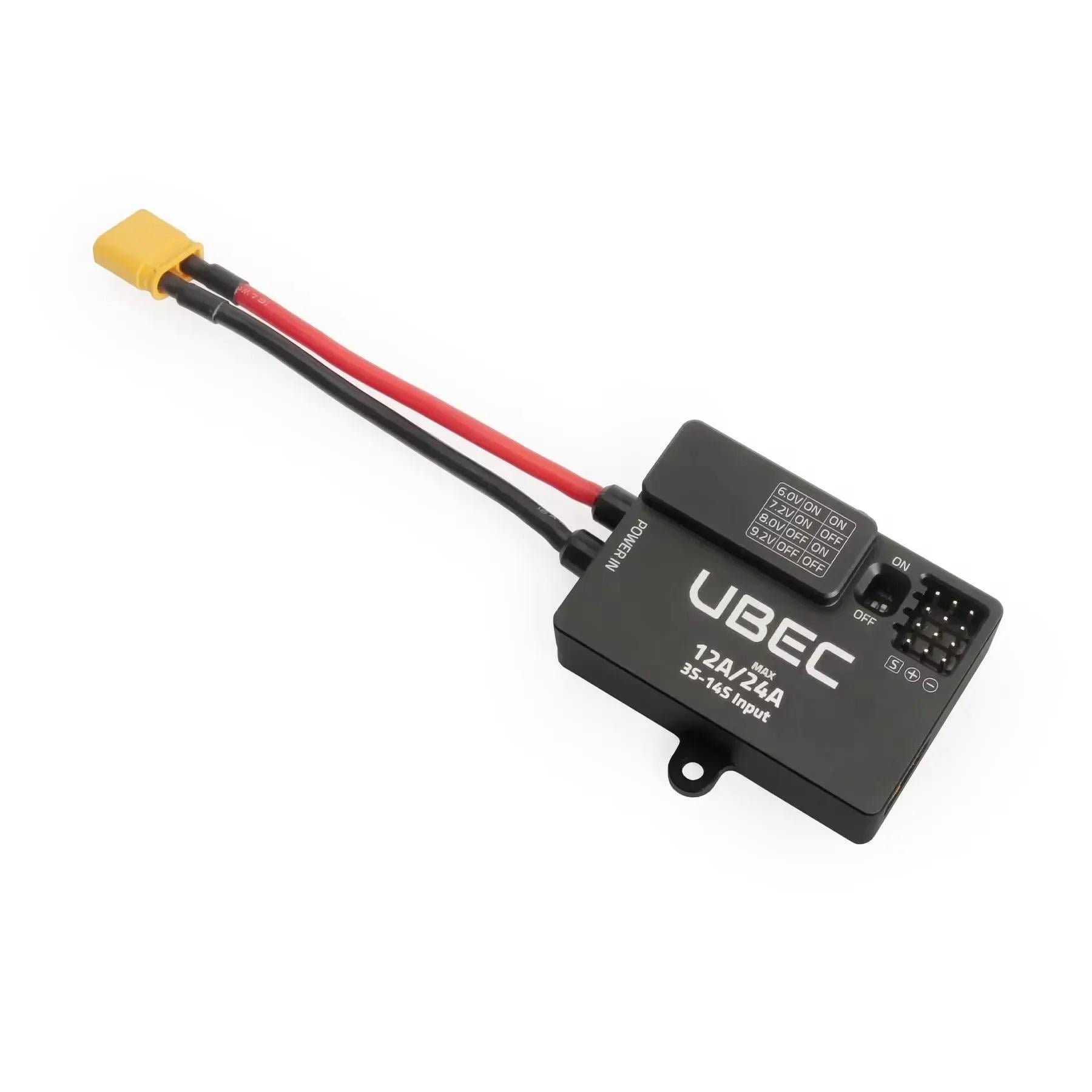 Регулятор питания Holybro UBEC 12A 3–14S понижающий 6V 7,2V 8V 9,2V для сервоприводов/FPV дронов (00-00027929)