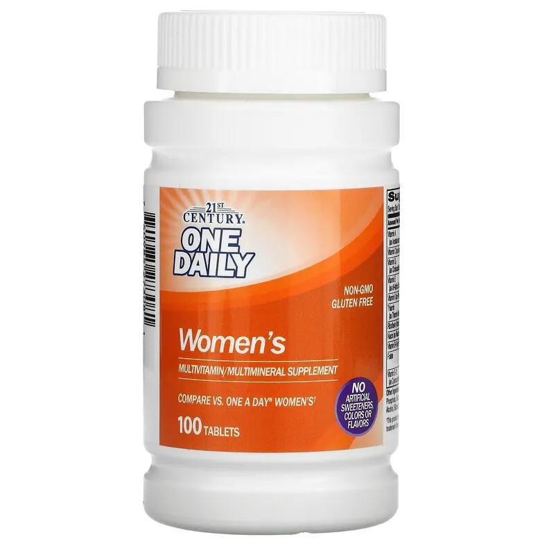 Витамины 21st Century One Daily Women's 100 таблеток