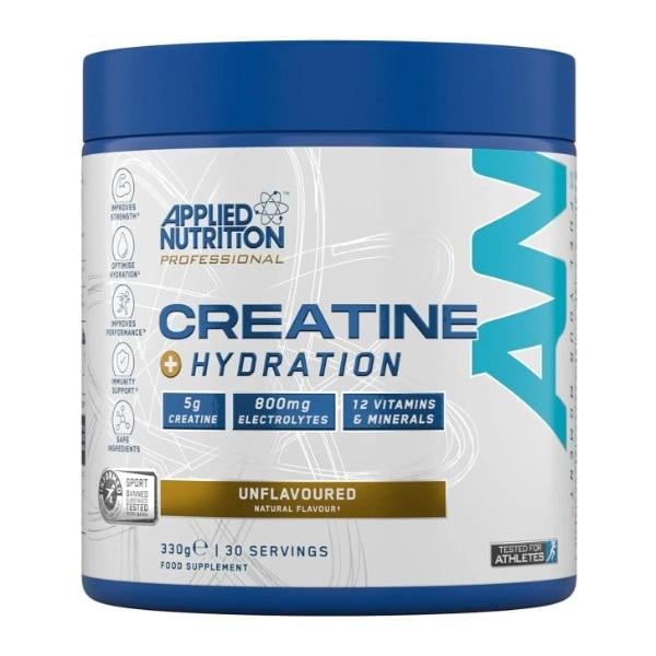 Хондропротектор для спорта Applied Nutrition Creatine + Hydration 330 г/30 порций Unflavored (000028125)