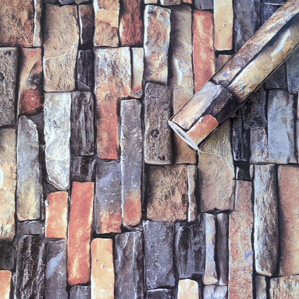 Самоклеюча плівка Sticker Wall SW-00001254 Катеринославський камінь 0,45х10 м (991943287)