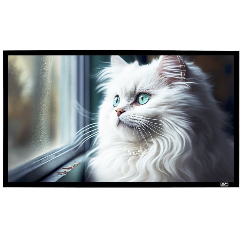 Екран для проєкторів Elite Screens ER150 Вт H1 настінний натяжний 150" 332x187 см 16:9 (tf657)