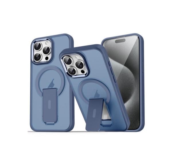 Чохол - накладка Cosmic Magnetic Stand для iPhone 15 Pro Blue