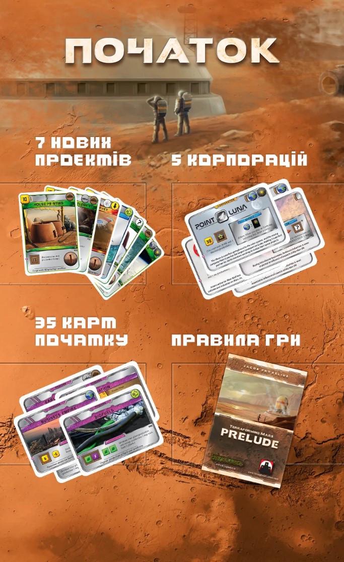 Настольная игра Терраформирование Марса (ТМ03_ukr) - фото 2 Настольная игра Терраформирование Марса (ТМ03_ukr) - фото 2