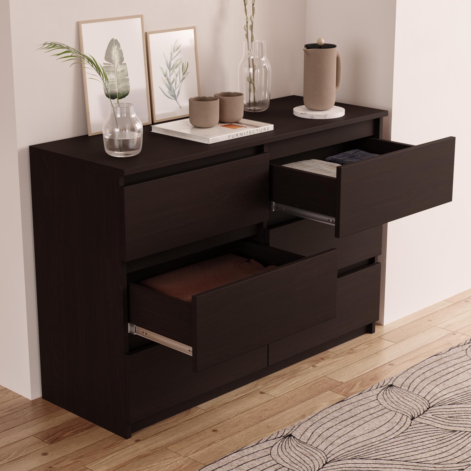 Комод Furnigrade КМ 10 1100х760х400 мм Венге - фото 2