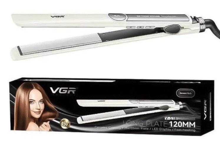 Плойка для волосся VGR V-518 WHITE - фото 4 Плойка для волосся VGR V-518 WHITE - фото 4