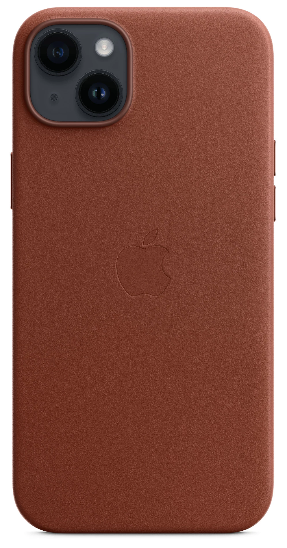 Чохол оригінальний шкіряний Leather Case MagSafe MPPD3ZE/A для Apple Iphone 14 Plus/15 Plus (6.7") Umber - фото 7