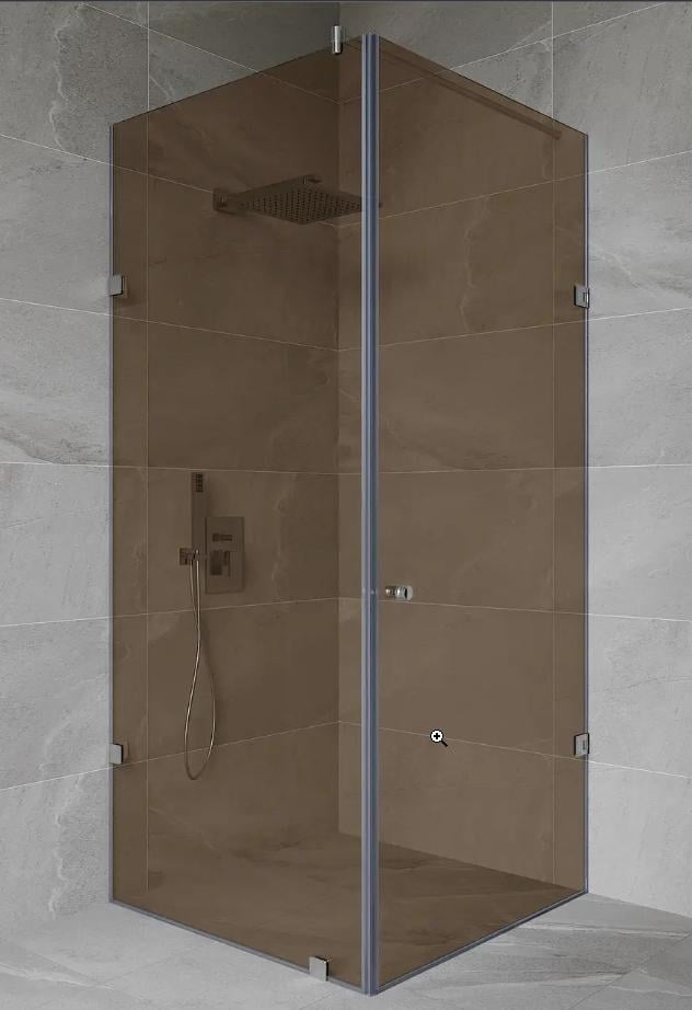 Душевая кабина S-Mix с распашными дверями 2000х700х700 мм Бронзовый Душевая кабина S-Mix с распашными дверями 2000х700х700 мм Бронзовый