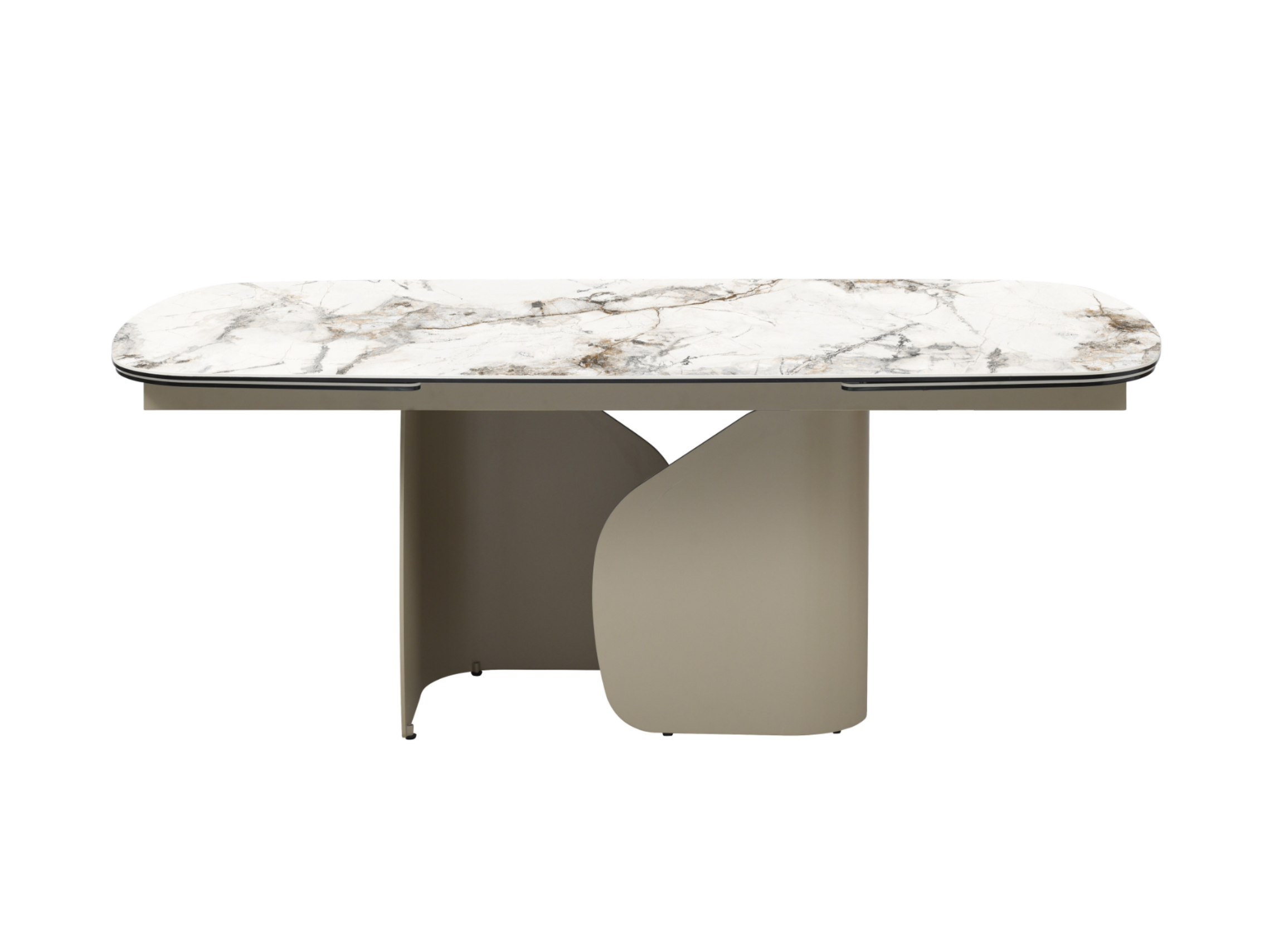 Обідній стіл розсувний Vetro Mebel Крістіано 2000/3000х1000x760 мм Аврора голд/Бежевий (TML-1300) - фото 1 Обідній стіл розсувний Vetro Mebel Крістіано 2000/3000х1000x760 мм Аврора голд/Бежевий (TML-1300) - фото 1