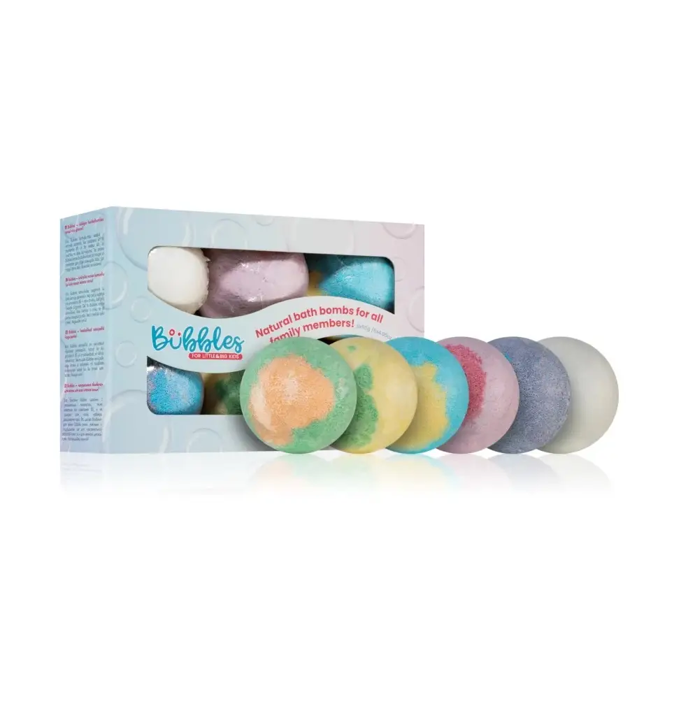 Набор бомбочек для ванны Bubbles 6х115 г (4751030833941) Набор бомбочек для ванны Bubbles 6х115 г (4751030833941)
