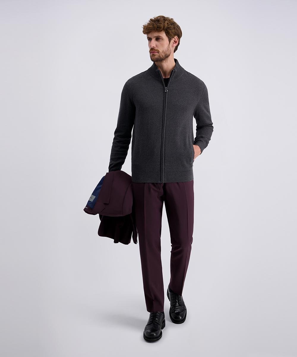 Кофта на блискавці чоловіча XL Темно-сірий (C5 51029.5064.9002-XL) - фото 2 Кофта на блискавці чоловіча XL Темно-сірий (C5 51029.5064.9002-XL) - фото 2