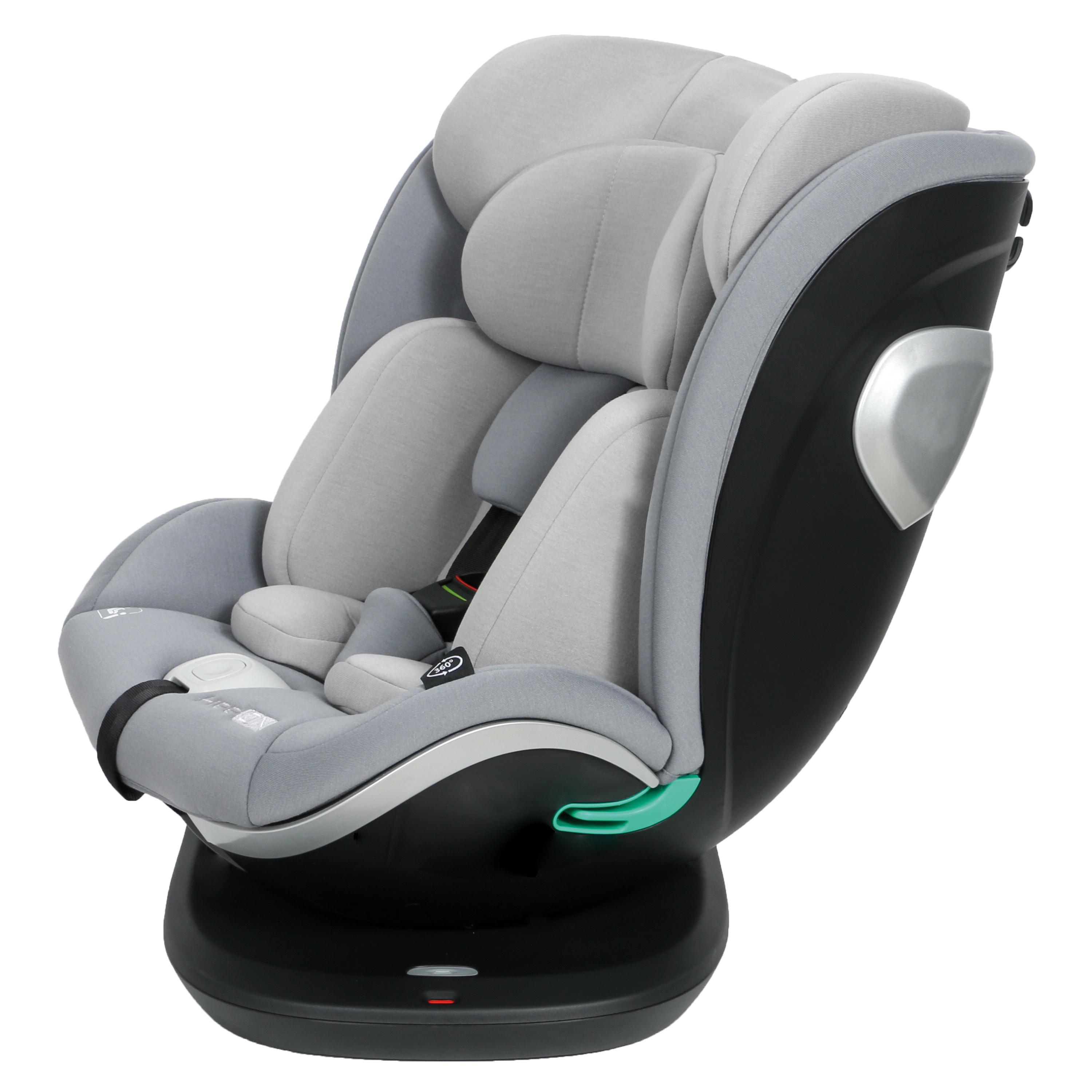 Автокресло FreeON Isofix OPAL 0-12 лет 0-36 кг вращается на 360° Grey (44466) - фото 4