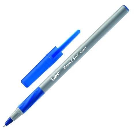 Письмова ручка BIC Round Stic Exact Синій (2839264845)