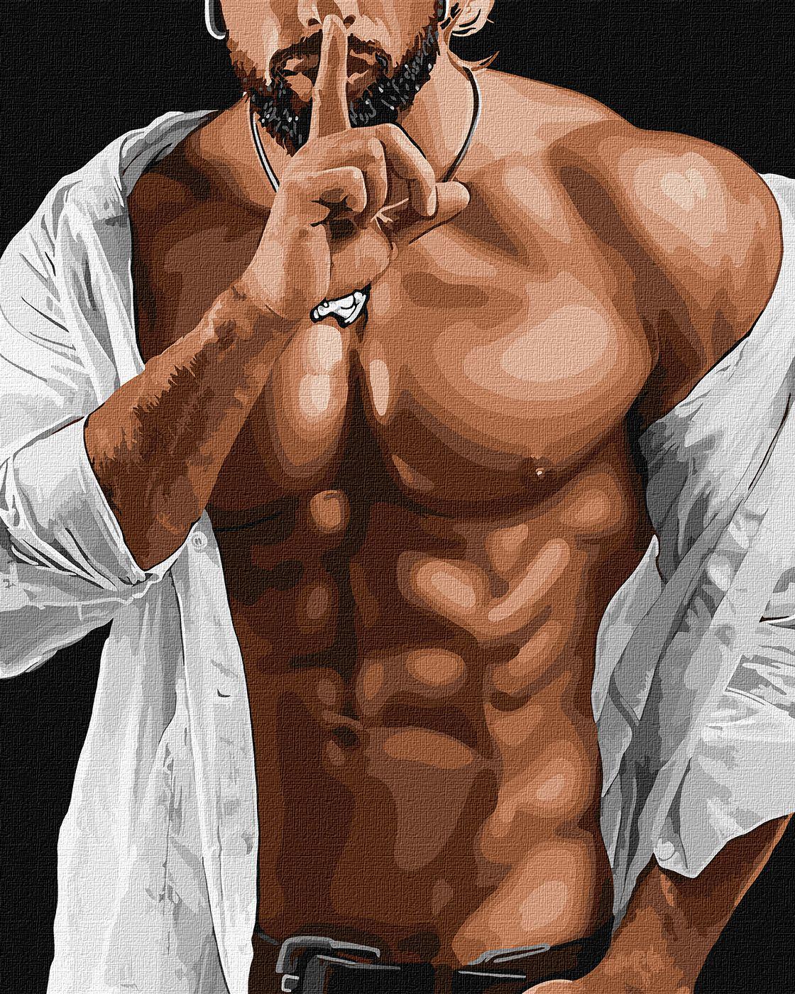 Картина по номерам Ideyka Твоя тайна 40х50 см