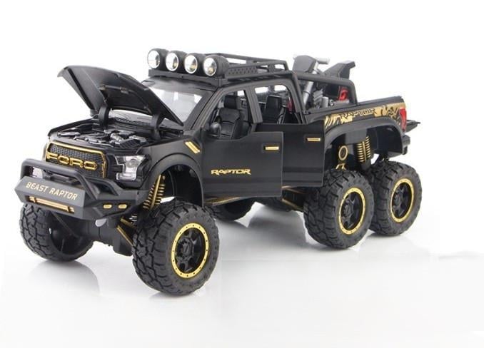 Машинка металлическая инерционная Ford Raptor F150 (2659058306)