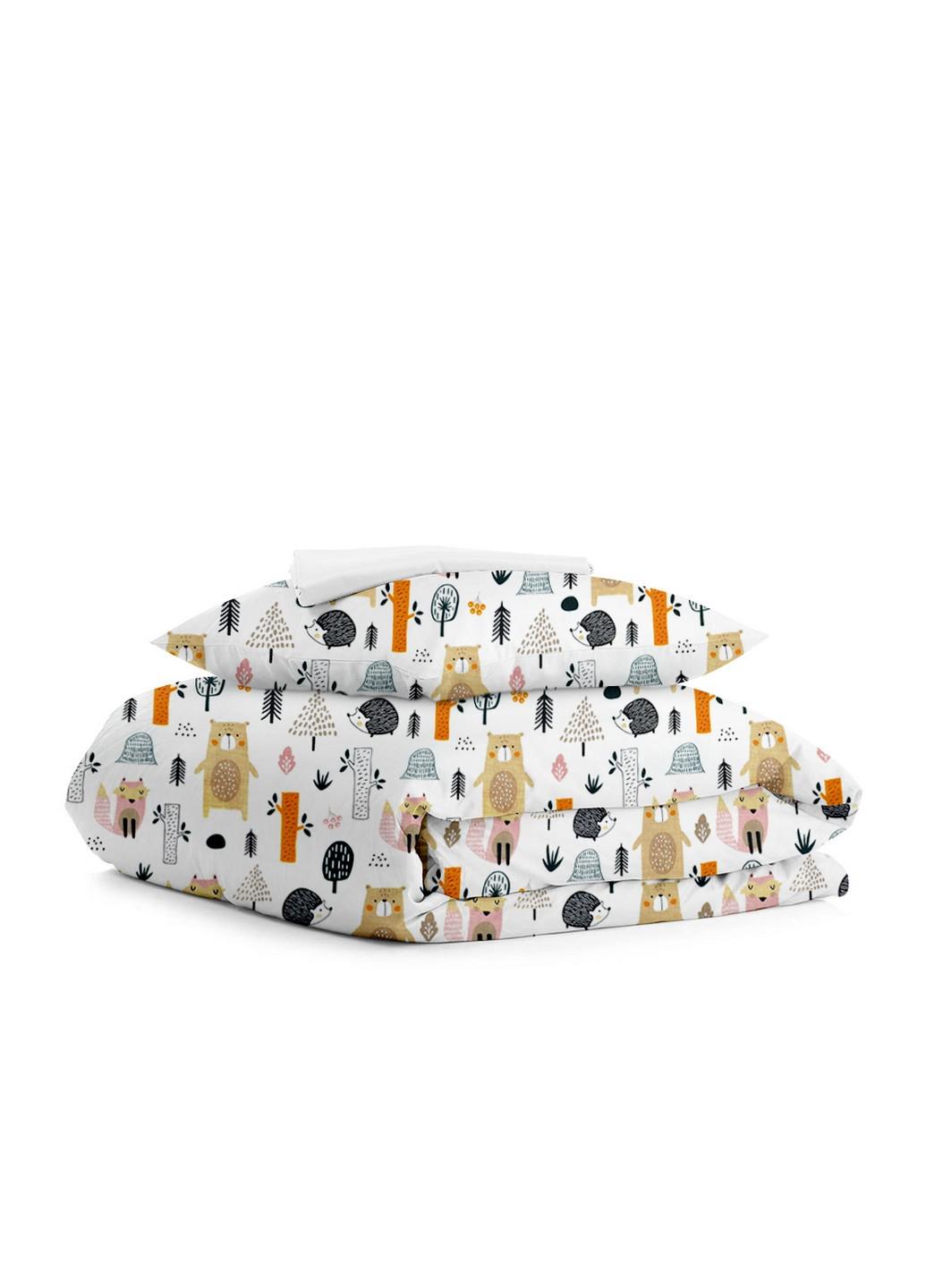 Подростковое постельное бельё Forest Dots White